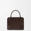 Medium Amazona 180-veske i semsket skinn Medium Amazona 180-veske i semsket skinn