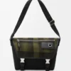 Medium Flex Messenger i lerret og børstet semsket skinn Medium Flex Messenger i lerret og børstet semsket skinn