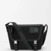 Medium Flex Messenger i lerret og semsket skinn Medium Flex Messenger i lerret og semsket skinn