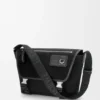 Medium Flex Messenger i lerret og semsket skinn Medium Flex Messenger i lerret og semsket skinn