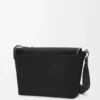 Medium Flex Messenger i lerret og semsket skinn Medium Flex Messenger i lerret og semsket skinn