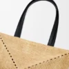 Medium Puzzle Fold-tote-veske i raffia Medium Puzzle Fold-tote-veske i raffia