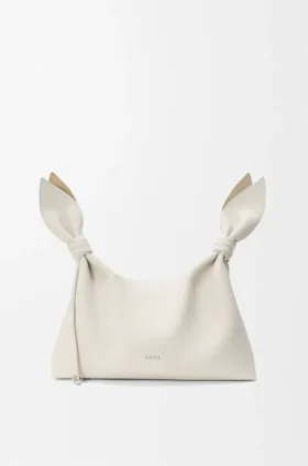 Medium Scarf Bag i glatt kalveskinn