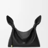 Medium Scarf Bag i glatt kalveskinn