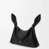Medium Scarf Bag i glatt kalveskinn