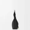 Medium Scarf Bag i glatt kalveskinn