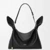 Medium Scarf Bag i glatt kalveskinn