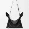 Medium Scarf Bag i glatt kalveskinn