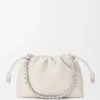 Mellomstor Flamenco Purse i finkornet kalveskinn