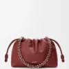 Mellomstor Flamenco Purse i finkornet kalveskinn