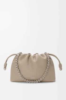 Mellomstor Flamenco Purse i finkornet kalveskinn