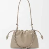 Mellomstor Flamenco Purse i finkornet kalveskinn
