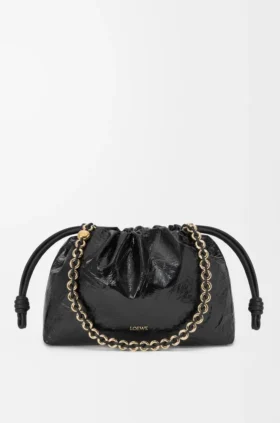 Mellomstor Flamenco Purse i hagfisk