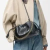 Mellomstor Flamenco Purse i hagfisk Mellomstor Flamenco Purse i hagfisk