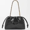 Mellomstor Flamenco Purse i hagfisk Mellomstor Flamenco Purse i hagfisk