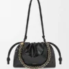 Mellomstor Flamenco Purse i hagfisk Mellomstor Flamenco Purse i hagfisk