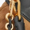 Mellomstor Flamenco Purse i mykt nappa-lammeskinn