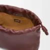 Mellomstor Flamenco Purse i mykt nappa-lammeskinn