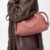 Mellomstor Flamenco Purse i mykt nappa-lammeskinn