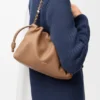 Mellomstor Flamenco Purse i mykt nappa-lammeskinn