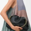Mellomstor Flamenco Purse i mykt nappa-lammeskinn