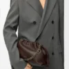 Mellomstor Flamenco Purse i mykt nappa-lammeskinn