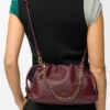 Mellomstor Flamenco Purse i mykt nappa-lammeskinn