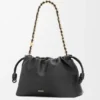 Mellomstor Flamenco Purse i mykt nappa-lammeskinn
