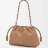 Mellomstor Flamenco Purse i mykt nappa-lammeskinn