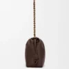 Mellomstor Flamenco Purse i mykt nappa-lammeskinn