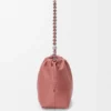 Mellomstor Flamenco Purse i mykt nappa-lammeskinn