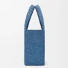 Mellomstor loewe Font Tote i raffia Mellomstor loewe Font Tote i raffia