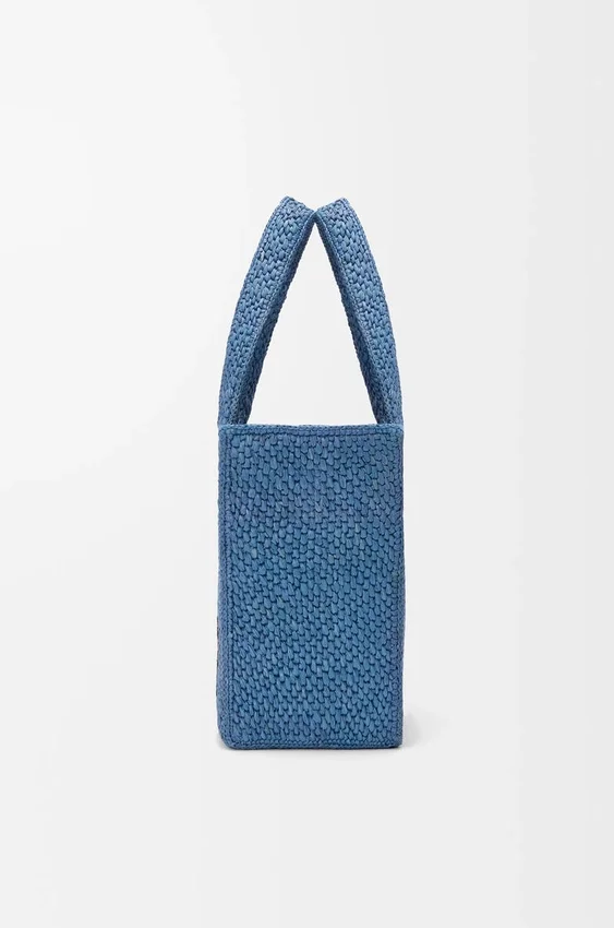 Mellomstor loewe Font Tote i raffia Mellomstor loewe Font Tote i raffia