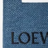 Mellomstor loewe Font Tote i raffia Mellomstor loewe Font Tote i raffia