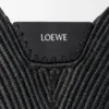 Mellomstor loewe Swing-veske i raffia og kalveskinn Mellomstor loewe Swing-veske i raffia og kalveskinn