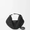 Mellomstor loewe Swing-veske i raffia og kalveskinn Mellomstor loewe Swing-veske i raffia og kalveskinn