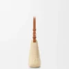 Mellomstor loewe Swing-veske i raffia og kalveskinn Mellomstor loewe Swing-veske i raffia og kalveskinn