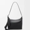 Mellomstor Loop Hobo i smidig, kornet kalveskinn Mellomstor Loop Hobo i smidig, kornet kalveskinn