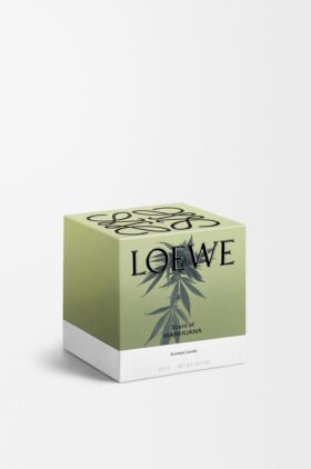 Middels marihuana-stearinlys Middels marihuana-stearinlys