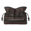 Middels stor Flamenco-clutch «svartbrun» a411Fc1Xdn-1103