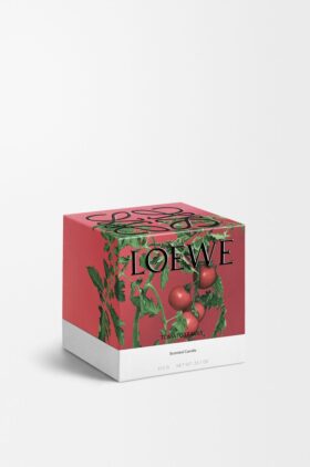 Middels tomatblader-stearinlys