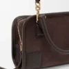Mini Amazona 180-veske i semsket skinn Mini Amazona 180-veske i semsket skinn