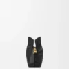 Mini Coil Flamenco-clutch i nappa-kalveskinn
