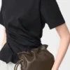 Mini Flamenco-clutch i nappa-kalveskinn