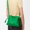 Mini Flamenco-clutch i nappa-kalveskinn