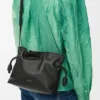 Mini Flamenco-clutch i nappa-kalveskinn