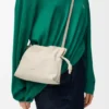 Mini Flamenco-clutch i nappa-kalveskinn