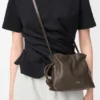 Mini Flamenco-clutch i nappa-kalveskinn