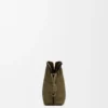 Mini Flamenco-clutch i nappa-kalveskinn