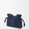 Mini Flamenco-clutch i nappa-kalveskinn